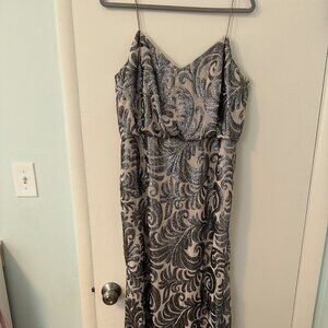 Adrianna Pappel Beaded Gown